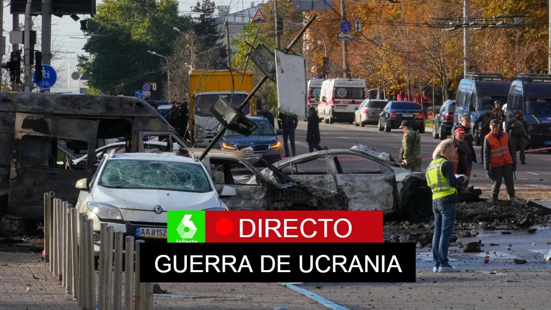 Guerra en Ucrania, directo | Rusia ataca el centro de Kiev en el primer bombardeo sobre la ciudad desde junio