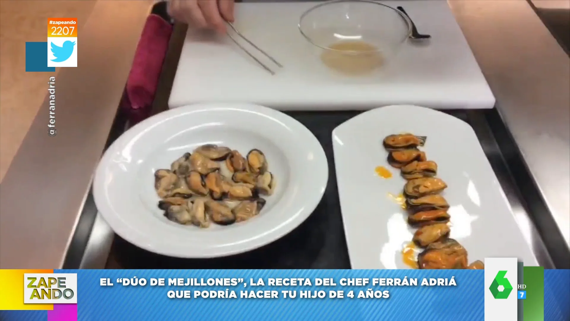 El hilo viral de Twitter que recuerda las surrealistas recetas de Ferran Adrià y Paco Roncero 