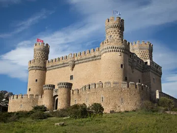 Castillo de Los Mendoza, en Manzanares El Real Castillo de Los Mendoza, en Manzanares El Real