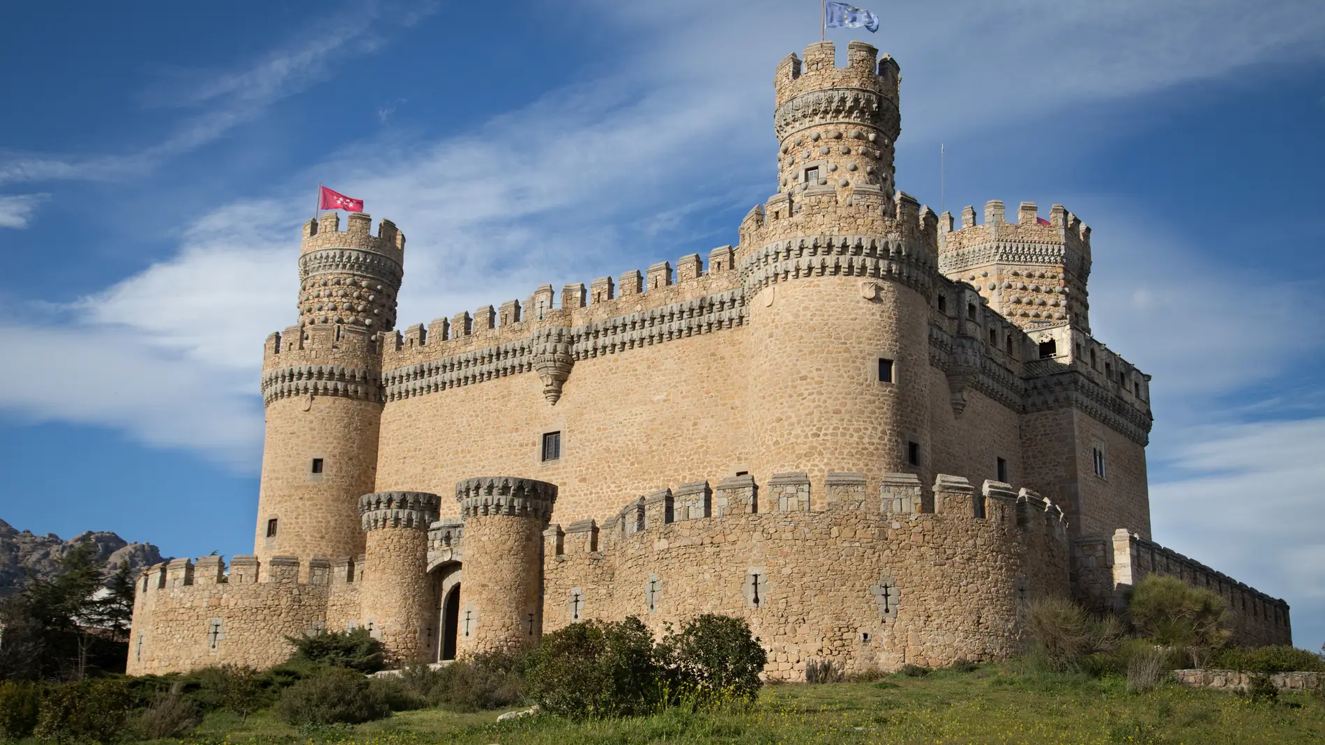 Castillo de Los Mendoza, en Manzanares El Real