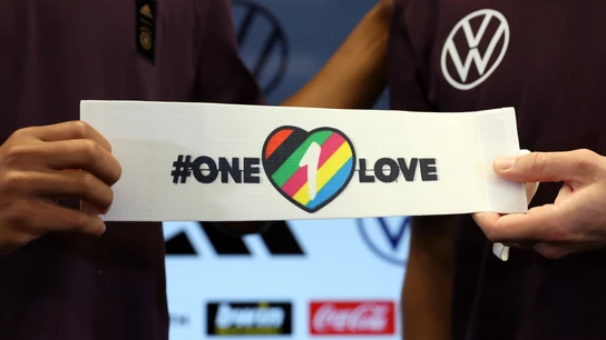 El brazalete 'ONE LOVE' El brazalete 'ONE LOVE'