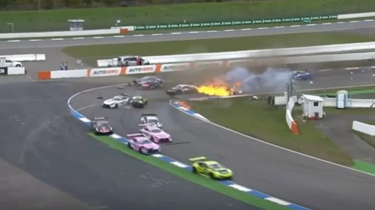 David Schumacher sufre un grave accidente en Hockenheim David Schumacher sufre un grave accidente en Hockenheim