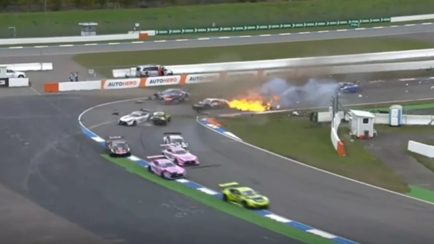 David Schumacher sufre un grave accidente en Hockenheim David Schumacher sufre un grave accidente en Hockenheim