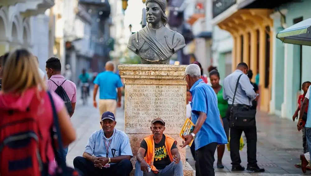 Busto de Colón en la República Dominicana