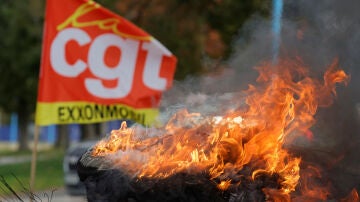 Protestas en Francia por parte de los trabajadores de refinerías