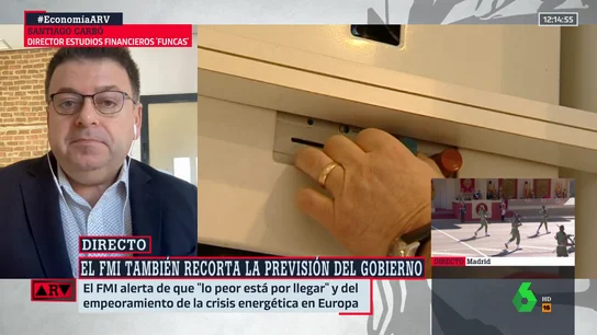 ¿Va España hacia la recesión? El pronóstico del experto Santiago Carbó ante las fatales previsiones del FMI ¿Va España hacia la recesión? El pronóstico del experto Santiago Carbó ante las fatales previsiones del FMI