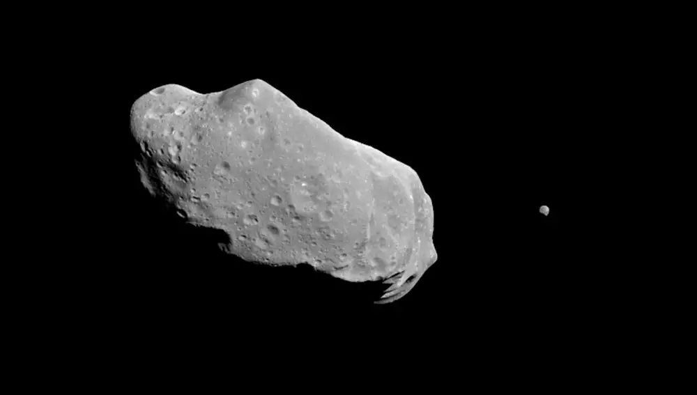Asteroide Ida y su luna