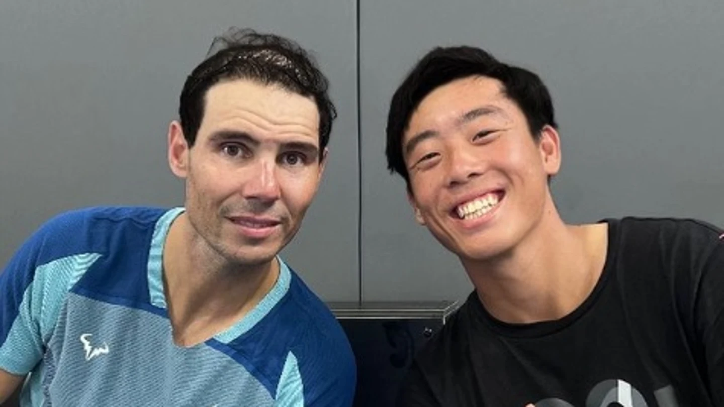 Rafa Nadal y Wong Coleman Rafa Nadal y Wong Coleman