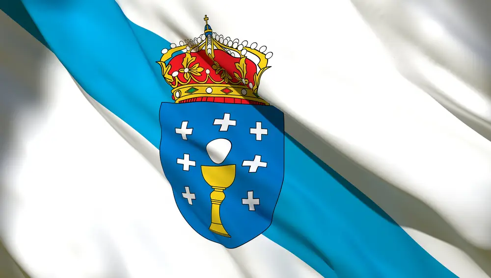 Bandera de Galicia de AZ Flags 2' x 3' para exteriores – Bandera de Galicia  35.4 x 23.6 in – Bandera de la región española de Galicia – Bandera de