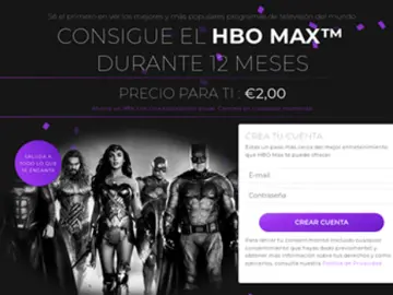 Estafa suplantando a HBO Max Estafa suplantando a HBO Max