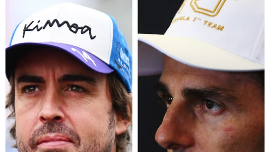 Fernando Alonso y Pedro de la Rosa Fernando Alonso y Pedro de la Rosa