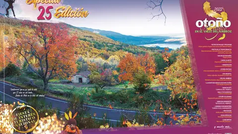 Cartel Otoño Mágico en el Valle del Ambroz 2022 Cartel Otoño Mágico en el Valle del Ambroz 2022