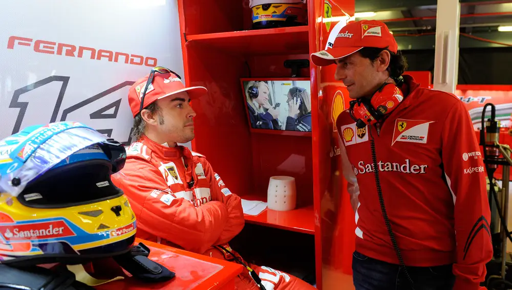 De la Rosa coincidió con Alonso en McLaren y Ferrari