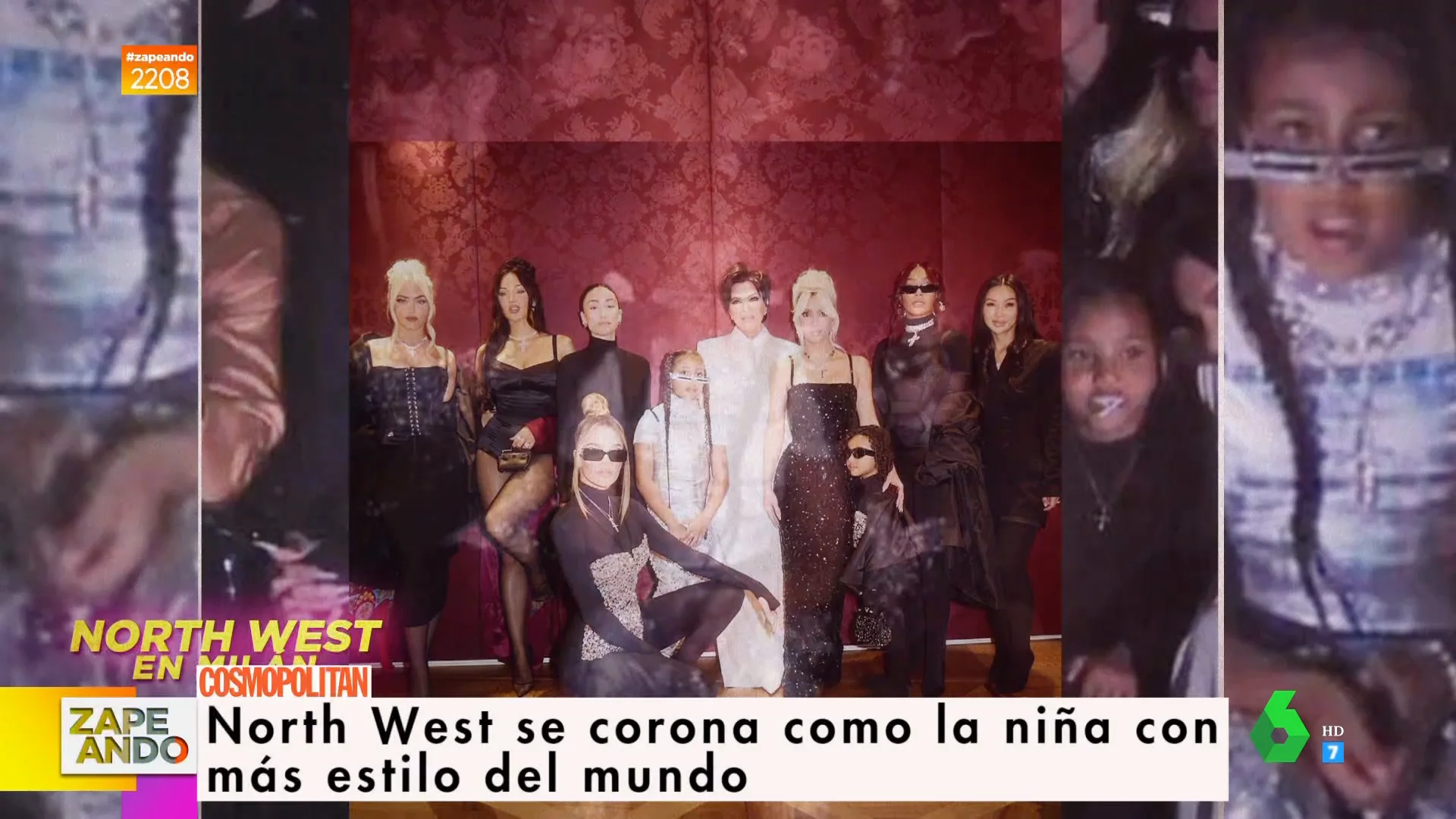 Josie, sobre si North West es la niña con más estilo del mundo: "Menuda le ha caído siendo hija de Kim Kardashian"