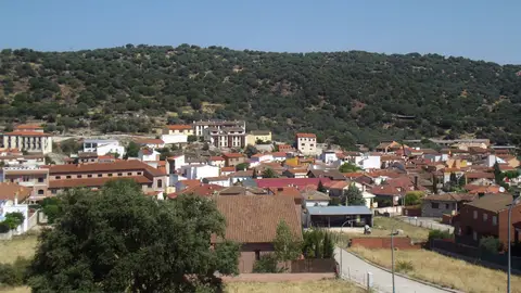 Vista aérea de Pepino, pueblo de Toledo Vista aérea de Pepino, pueblo de Toledo
