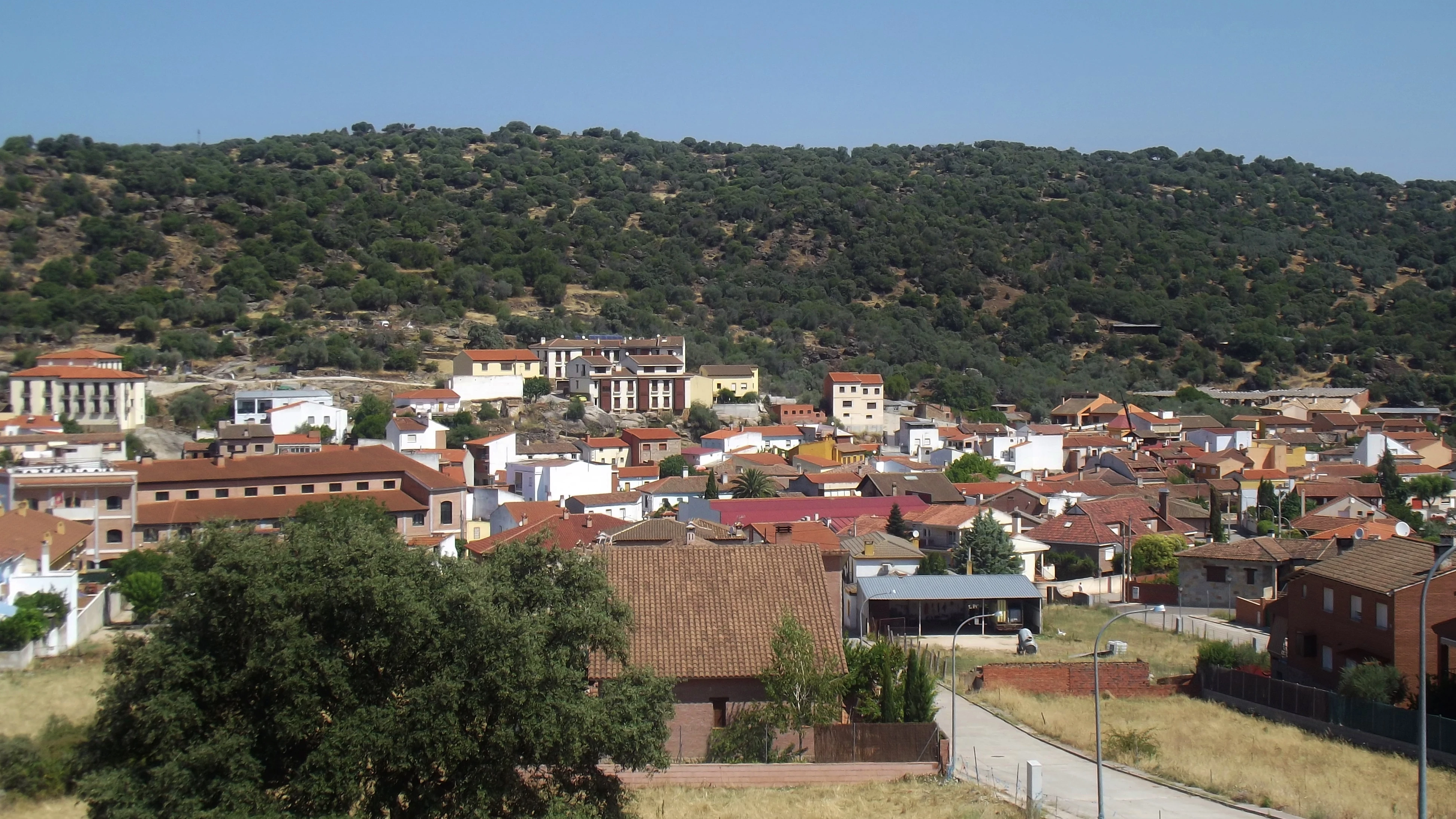 Vista aérea de Pepino, pueblo de Toledo Vista aérea de Pepino, pueblo de Toledo