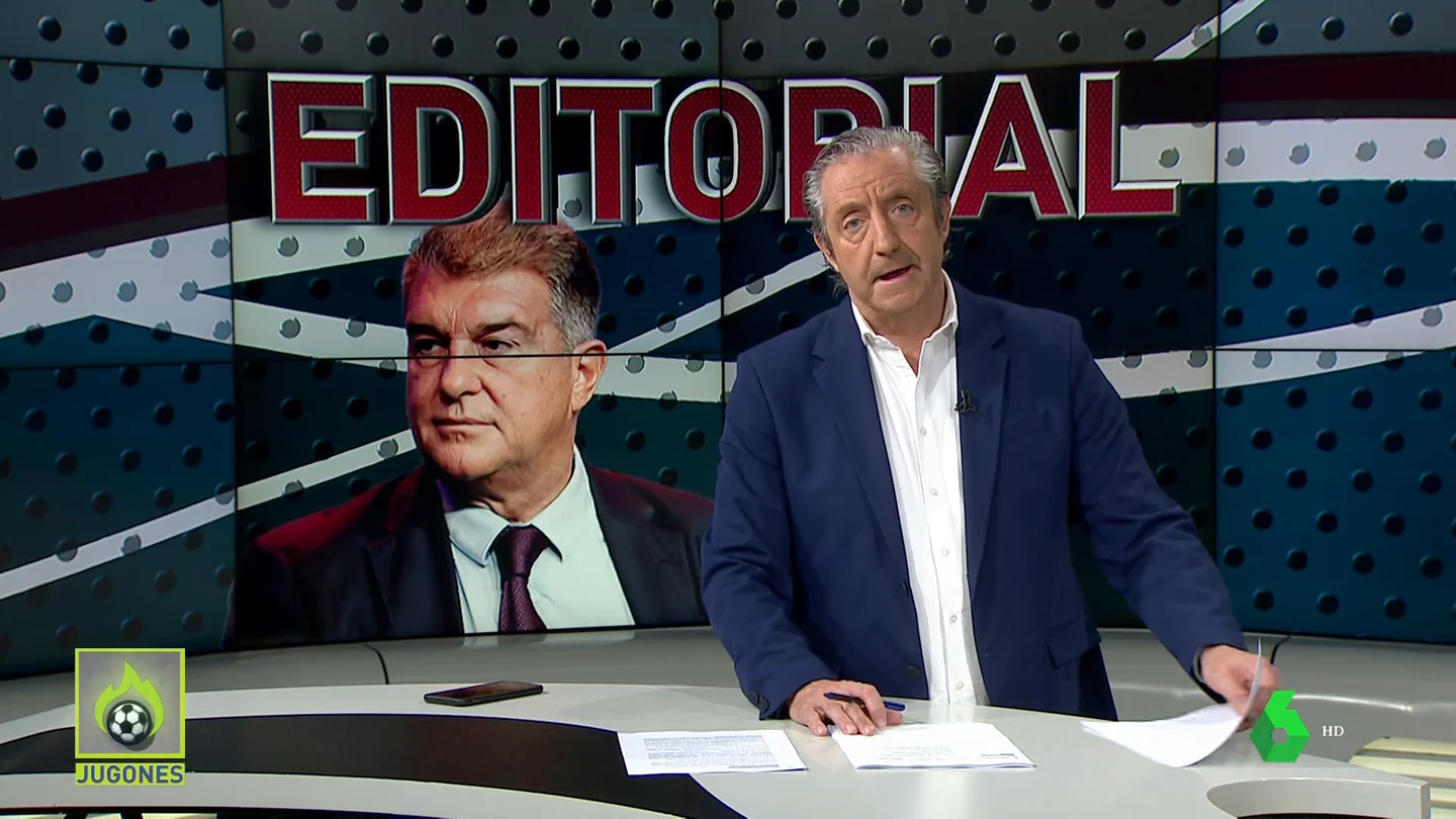 Pedrerol analiza el cambio de actitud de Laporta: de echar a la mitad de jugadores a transmitir confianza Pedrerol analiza el cambio de actitud de Laporta: de echar a la mitad de jugadores a transmitir confianza