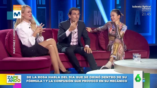 Pedro de la Rosa confiesa que se hizo pis en un coche de Fórmula 1 Pedro de la Rosa confiesa que se hizo pis en un coche de Fórmula 1