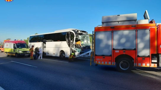 Imágenes del accidente en Xátiva Imágenes del accidente en Xátiva