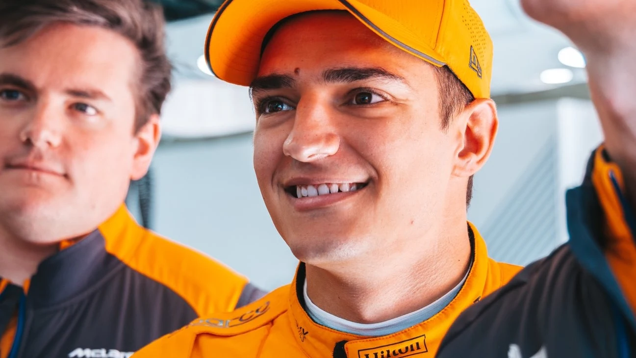 Álex Palou, con McLaren