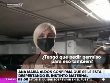 Ana María Aldón desvela que se le ha despertado el instinto maternal