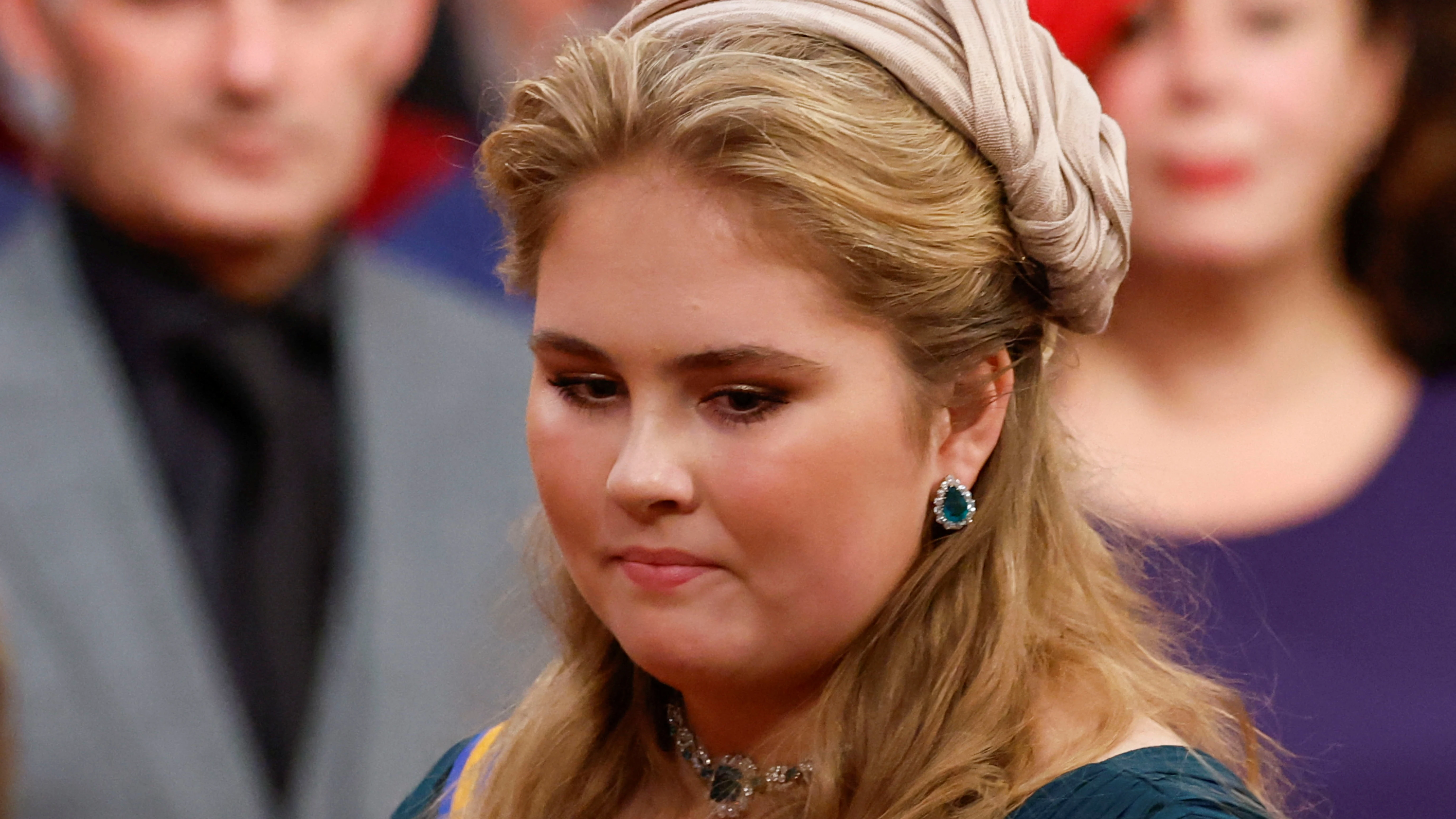 La princesa holandesa Amalia de Orange