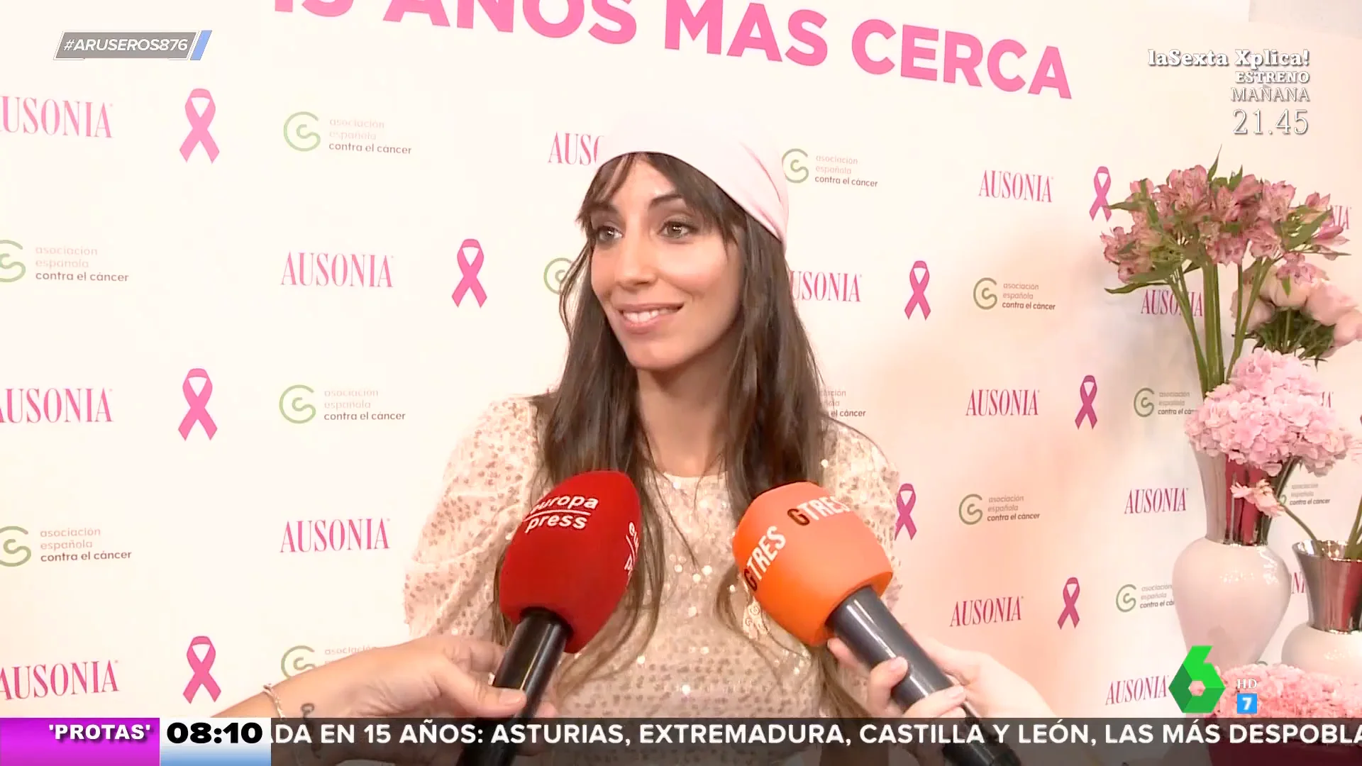 Almudena Cid, sobre su ruptura sentimental con Christian Gálvez: "Le perdono"