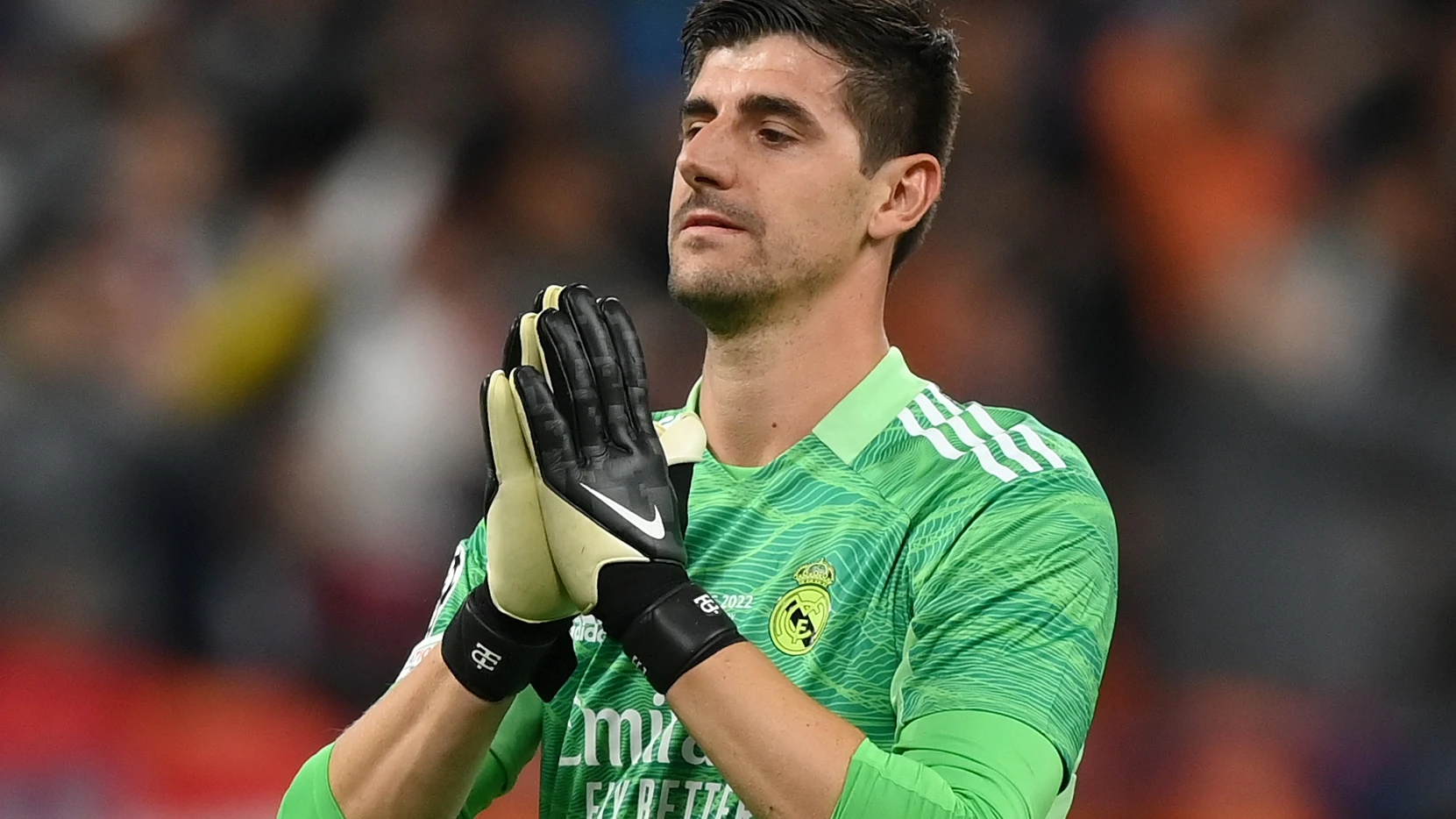 Thibaut Courtois, con el Real Madrid