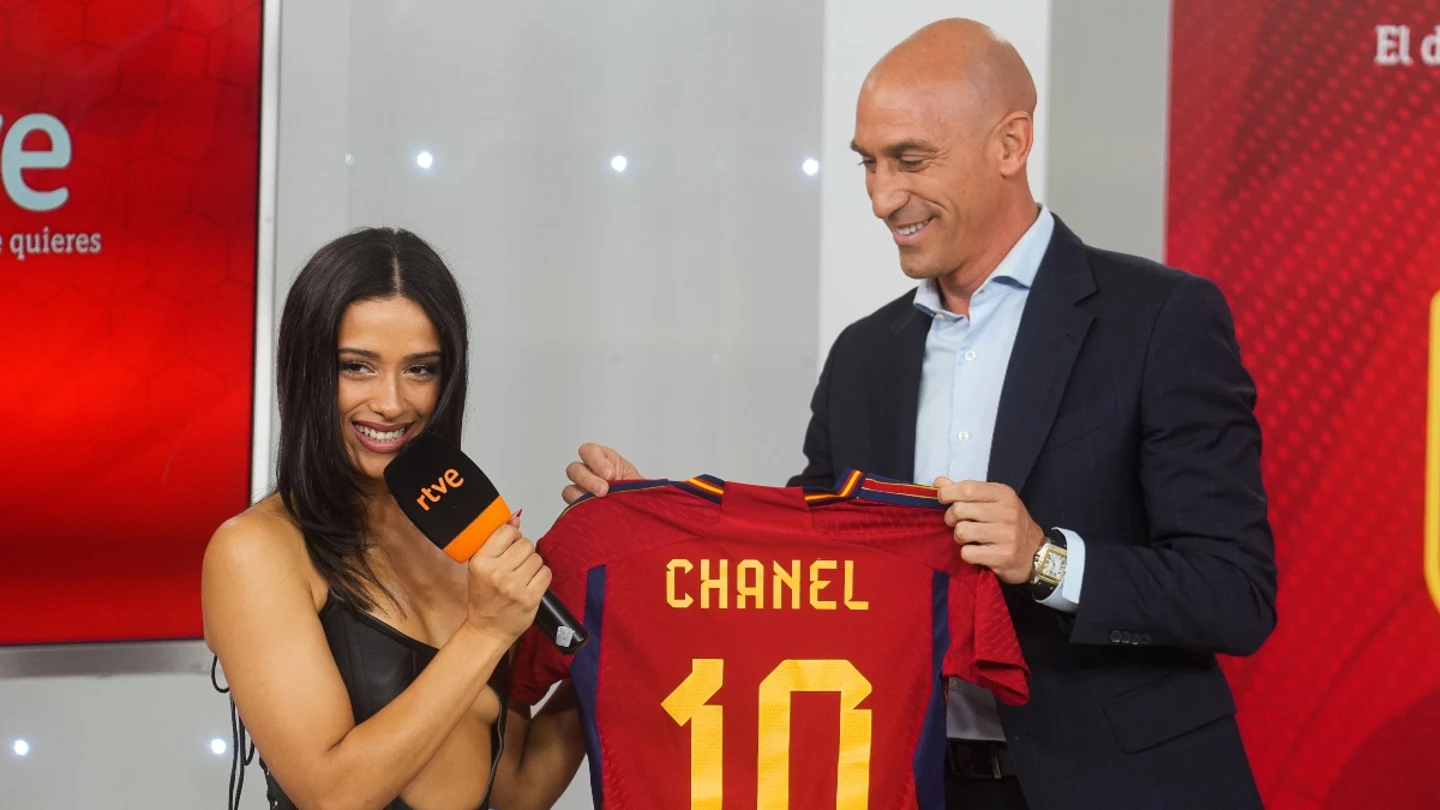 Chanel y Luis Rubiales Chanel y Luis Rubiales
