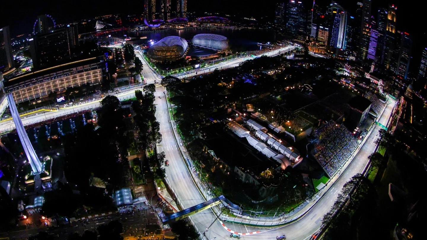 Marina Bay, vista desde arriba Marina Bay, vista desde arriba
