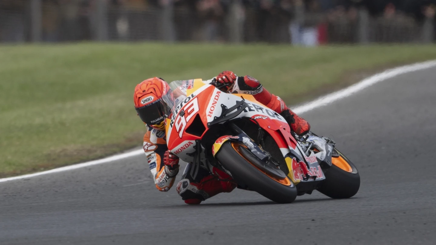 Marc Márquez, en la Honda Marc Márquez, en la Honda