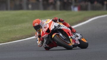 Marc Márquez, en la Honda