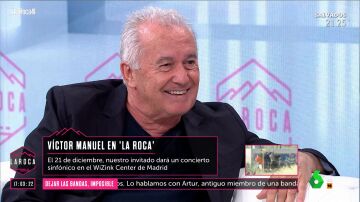 LA ROCA - Víctor Manuel: "Ahora canto mejor que antes, me siento más seguro"