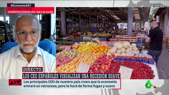 ¿Entrará España en recesión? El pronóstico de José María O'Kean: "Estamos generando expectativas muy negativas" ¿Entrará España en recesión? El pronóstico de José María O'Kean: "Estamos generando expectativas muy negativas"