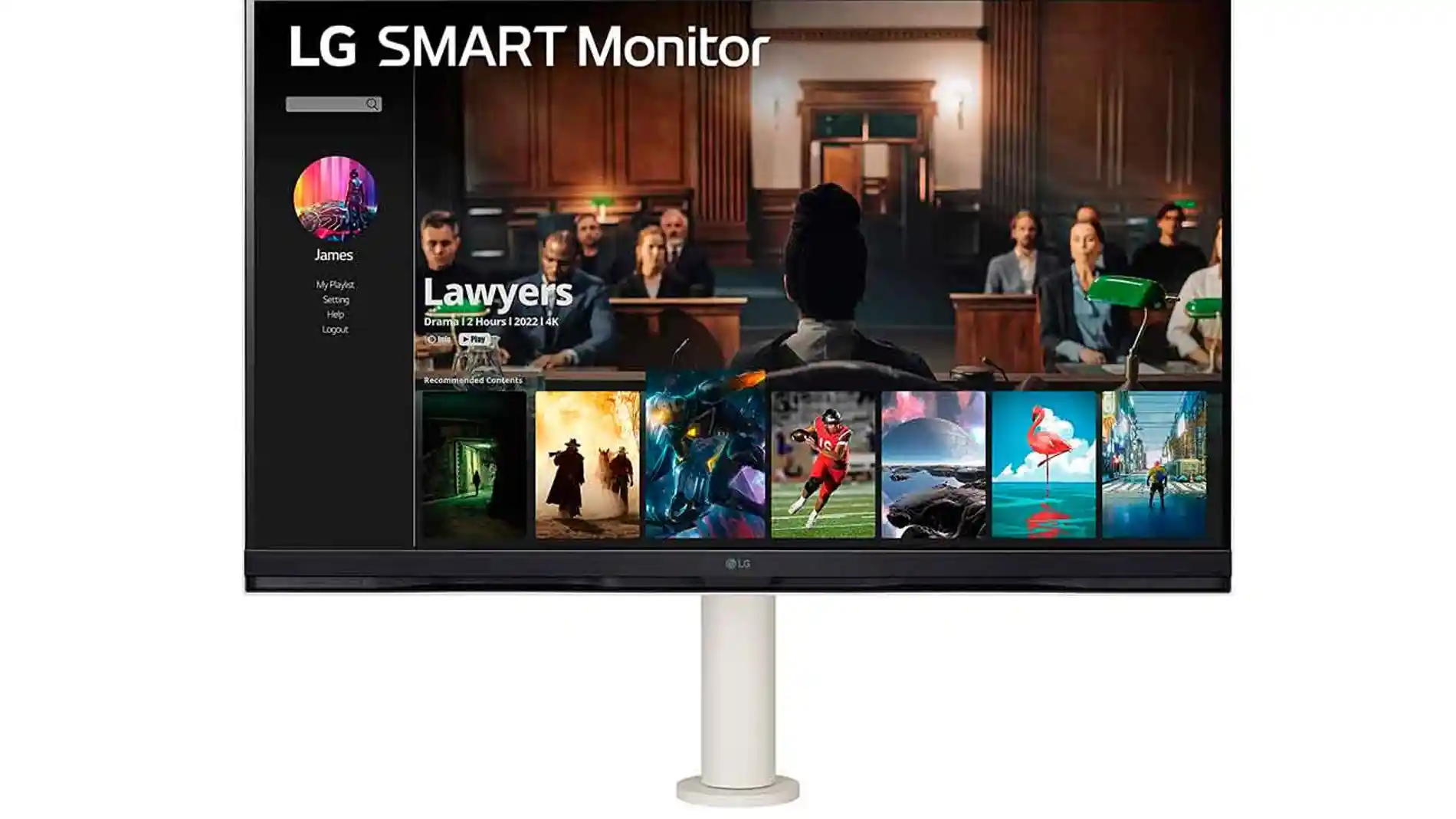 LG lanza un monitor híbrido que también es un televisor inteligente
