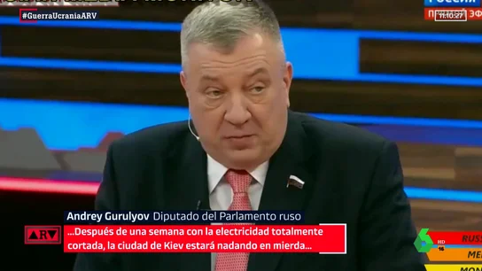 "En una semana Kiev estará nadando en mierda": un diputado ruso celebra la destrucción de la infraestructura energética en Ucrania "En una semana Kiev estará nadando en mierda": un diputado ruso celebra la destrucción de la infraestructura energética en Ucrania