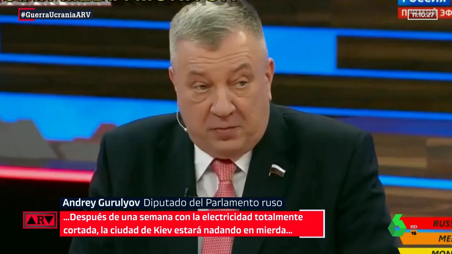 "En una semana Kiev estará nadando en mierda": un diputado ruso celebra la destrucción de la infraestructura energética en Ucrania "En una semana Kiev estará nadando en mierda": un diputado ruso celebra la destrucción de la infraestructura energética en Ucrania