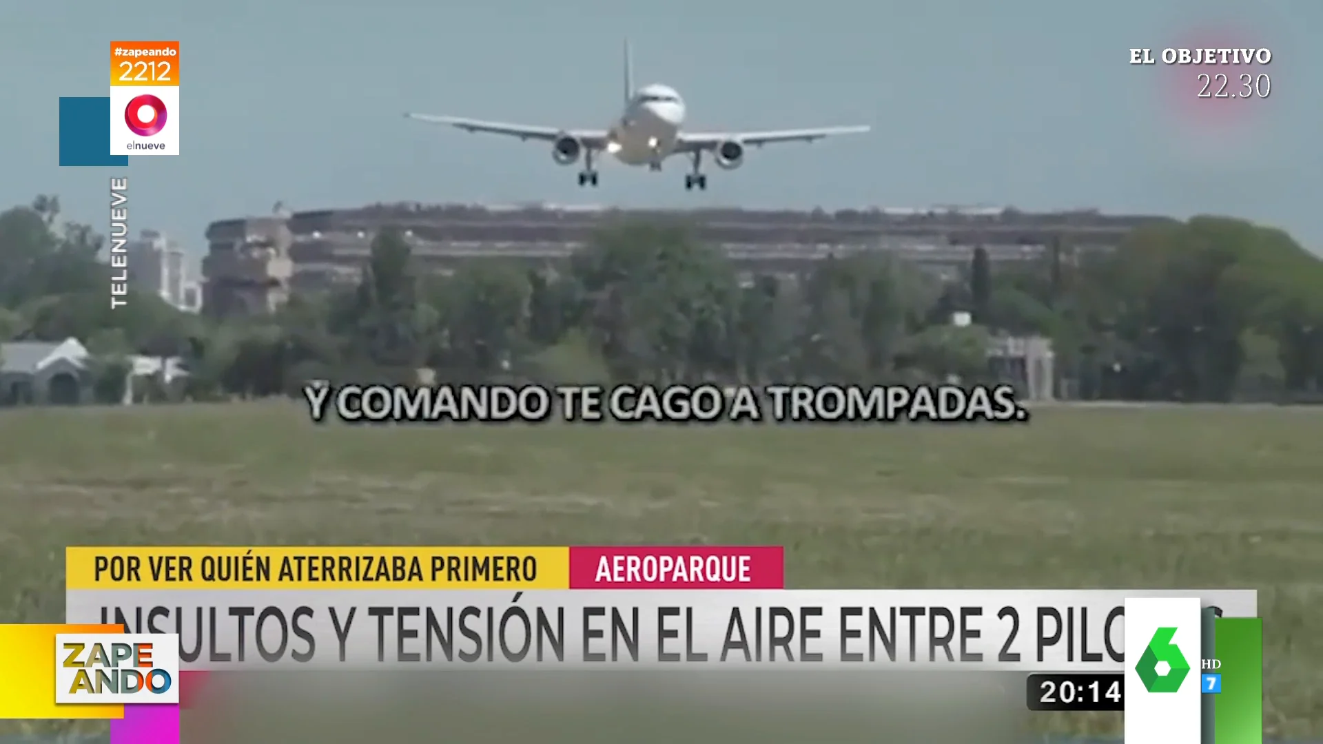 La surrealista discusión de dos pilotos en pleno vuelo por ver quien aterrizaba primero