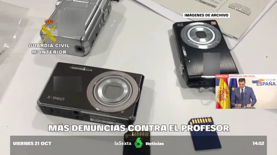 El profesor del colegio de Boadilla se grabó accidentalmente tratando de captar desnudas a sus alumnas El profesor del colegio de Boadilla se grabó accidentalmente tratando de captar desnudas a sus alumnas
