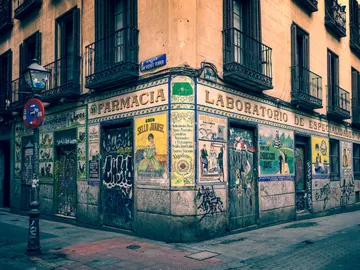 Farmacia abandonada en Madrid Farmacia abandonada en Madrid