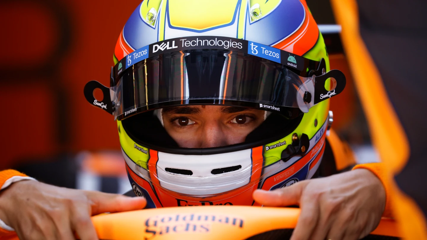 Álex Palou, en la F1 con McLaren Álex Palou, en la F1 con McLaren