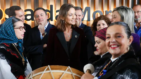 Inauguran el Parador Cota de Morte casi 20 años después de la catástrofe del Prestige Inauguran el Parador Cota de Morte casi 20 años después de la catástrofe del Prestige