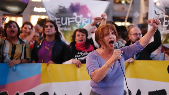 Manifestación por la ley Trans en Madrid Manifestación por la ley Trans en Madrid
