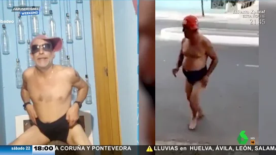 Un espectador baila así el temazo de Aruser@s Weekend 'Este sábado te vas a divertir'