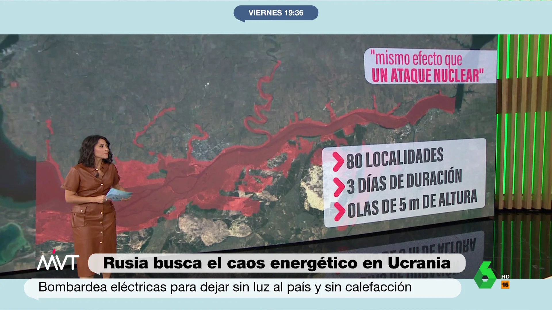 Putin busca el caos energético en Ucrania: estas son las consecuencias catastróficas de volar la presa de Kajovka