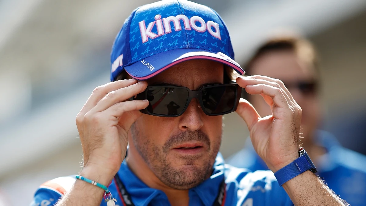 Fernando Alonso, piloto de Alpine