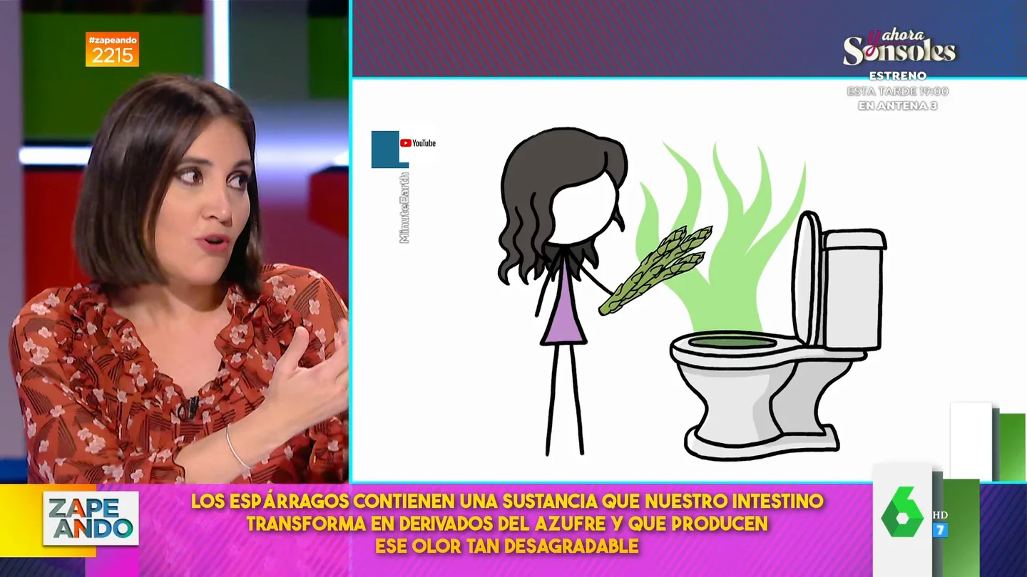 Boticaria García explica por qué huele el pis cuando comes espárragos Boticaria García explica por qué huele el pis cuando comes espárragos