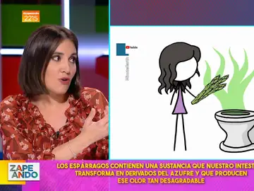 Boticaria García explica por qué huele el pis cuando comes espárragos