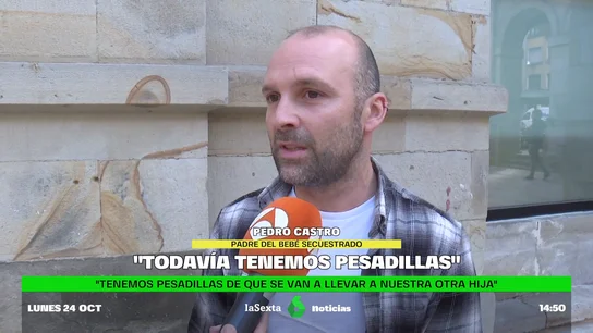 El padre del bebé secuestrado en Basurto El padre del bebé secuestrado en Basurto