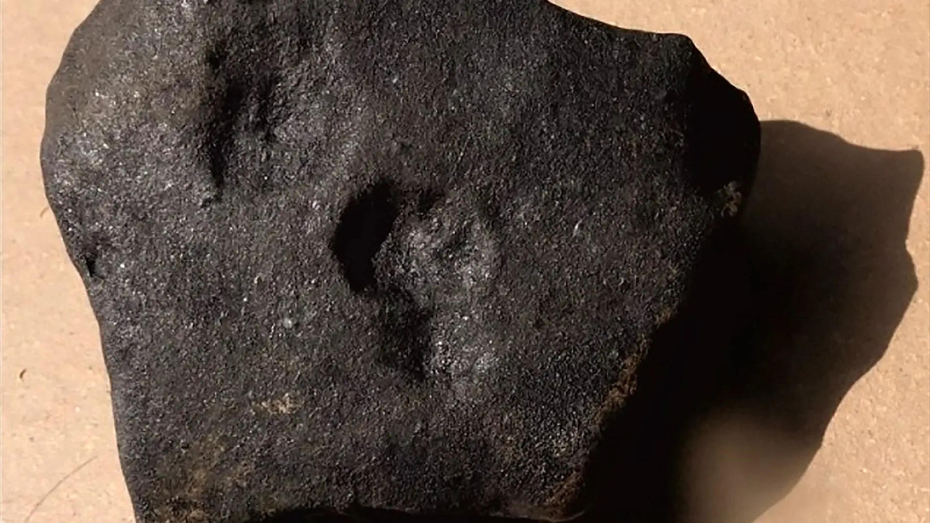Recuperan y analizan por primera vez un meteorito caido en Galicia